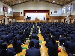 冬休み明け全校集会