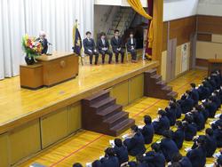 離任式