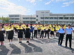 ３５周年記念航空写真