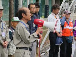 防災拠点訓練