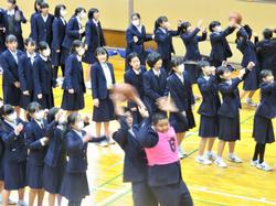 学年集会・大掃除