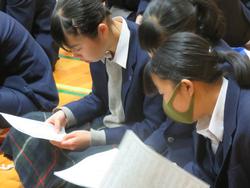 修学旅行にむけて