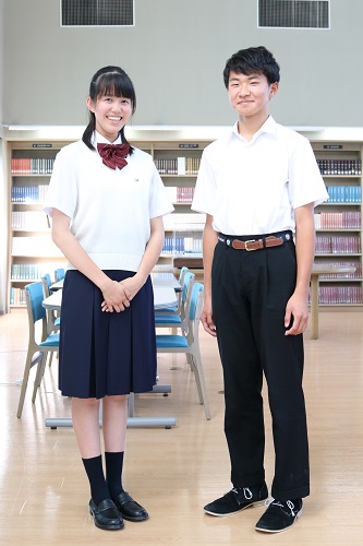 制服 校章 校歌 南高等学校附属中学校