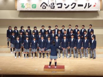 合唱コンクール 2年生 17年3月7日更新 市ケ尾中学校