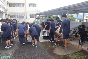 地域防災訓練