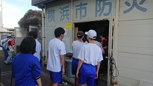地域防災訓練