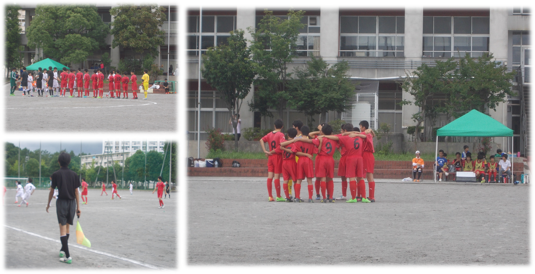 シリーズ 夏の大会 サッカー部 もえぎ野中学校