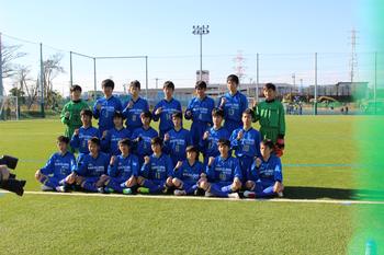 サッカー部 県大会出場 中川西中学校