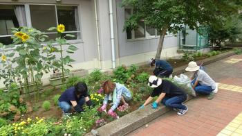 花壇ボランティア