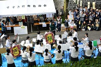 吹奏楽部　けやき祭り