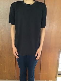 練習用Ｔシャツ黒１
