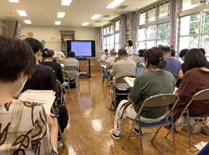 前半講義の様子